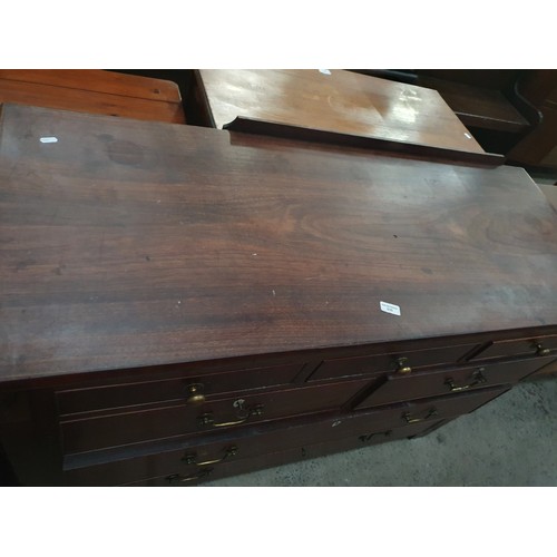 638 - 3 over 2 over 2 drawer chest