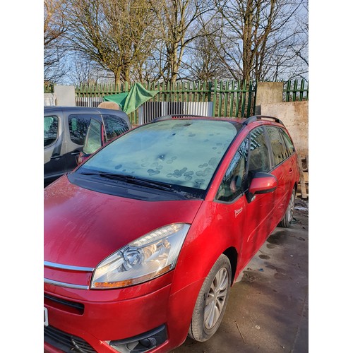 425 - Citroen grand C4 picasso 7 seater. Diesel .M.O.T 14/12/23 mileage 121564 with 2 keys, please see ext... 