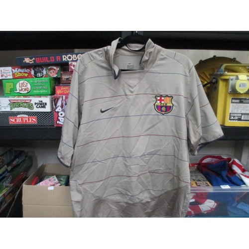 75 - Box of assorted football shirts, mostly size L