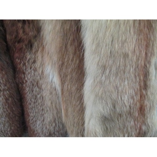 373 - Vintage English fur coat in good clean condition