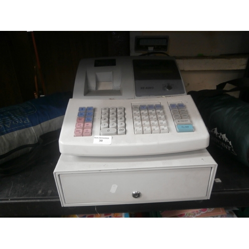 30 - Sharp cash register