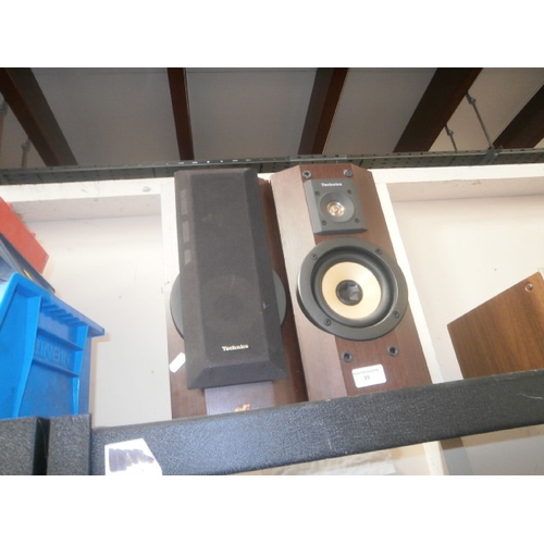 35 - Pair of Technics speakers