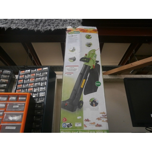 45 - Boxed Flora best electric leaf blower