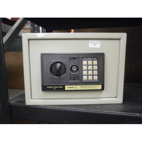 18 - Digital home safe no key
