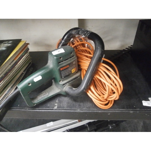 41 - Bosch hedge trimmer