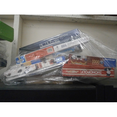 45 - Bag of assorted games