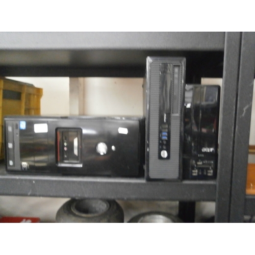 47 - Three assorted computer towers