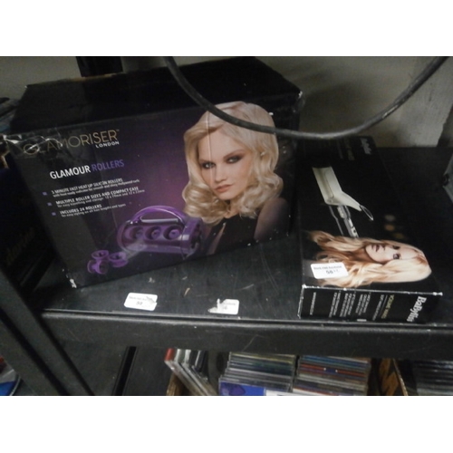 58 - Glamour rollers and babyliss volume waves