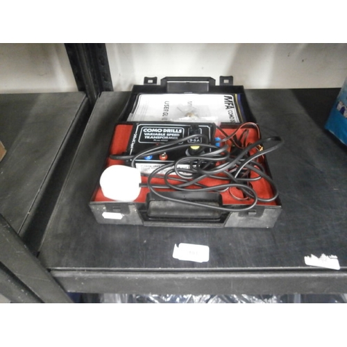 103 - Como drills variable speed transformer