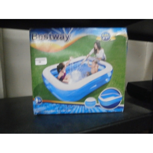 50 - Boxed Bestway paddling pool