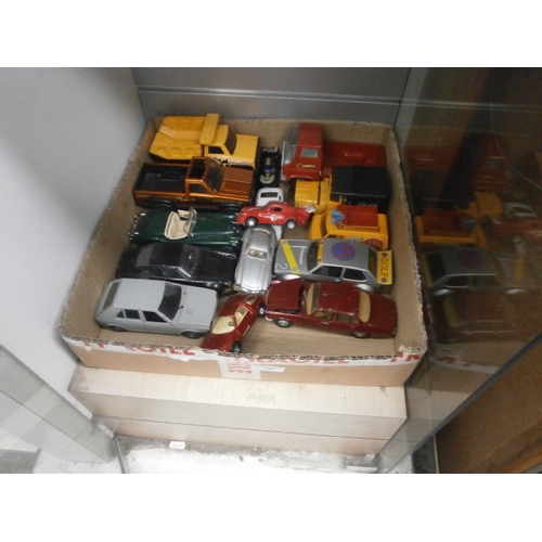 361 - Box of assorted diecast cars