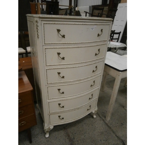 663 - Continental six drawer cabinet