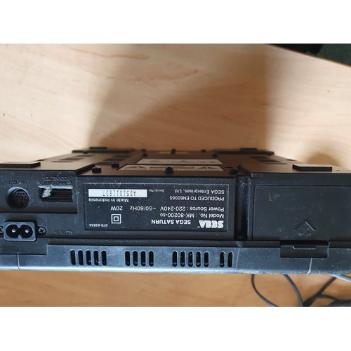 8 - Sega Saturn MK-80200 Serial number AD51011837
