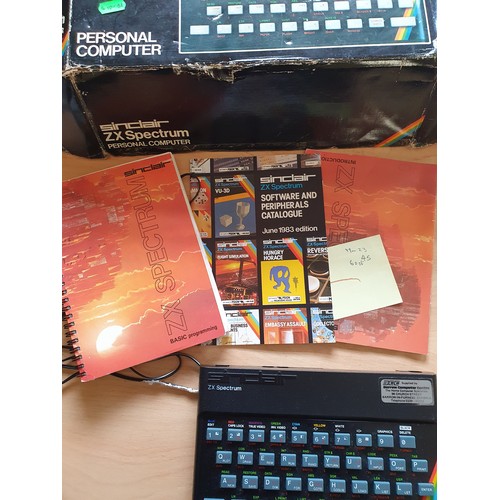 12 - Sinclair ZX Spectrum upgraded to 48K serial number D01 - 071564 Boxed