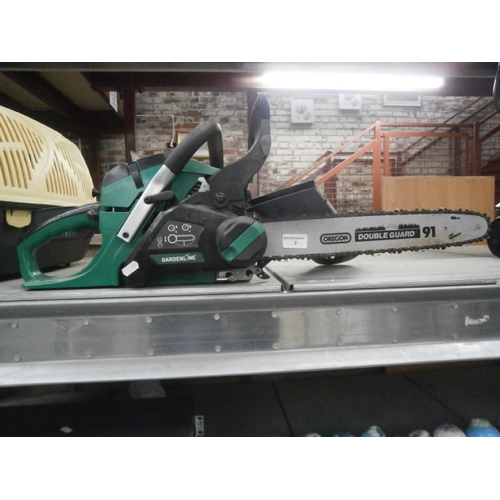 2 - Gardenline petrol chainsaw