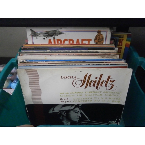 46 - Box of assorted vinyl