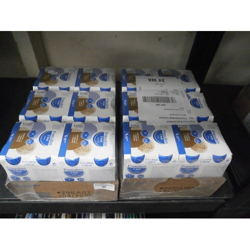 48 - 48 bottles of Fresubin shakes