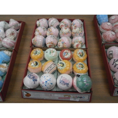 157 - 24 assorted bath bombs