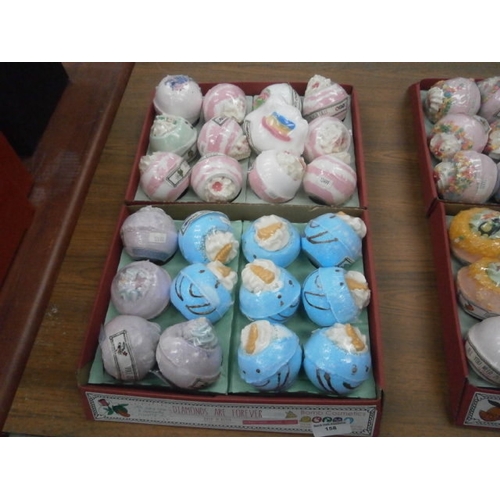 158 - 24 assorted bath bombs