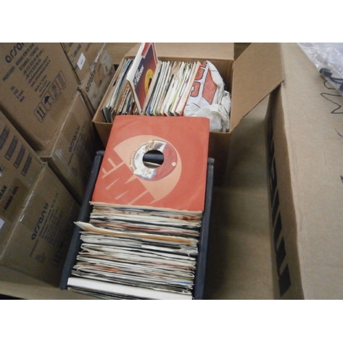 176 - Two boxes of vinyl 45s