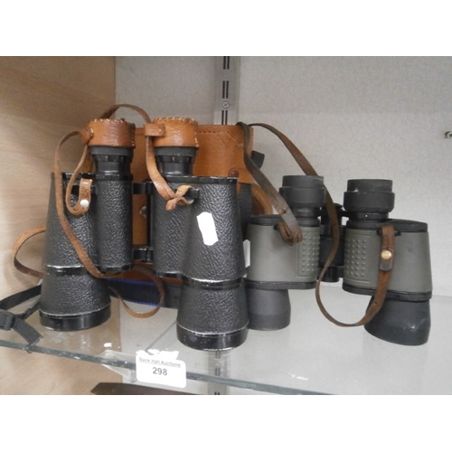 298 - Two pairs of binoculars