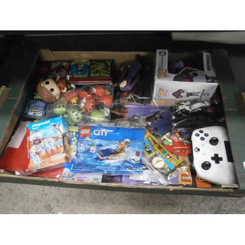 304 - Box of assorted toys