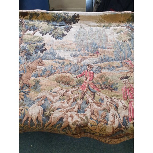 85 - Halluin tapestry point of Loiselles the pack 95x140cm made in France