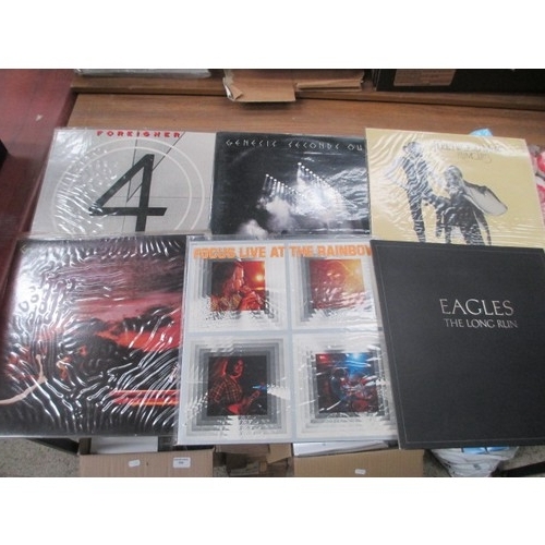 159 - Two boxes of assorted vinyl