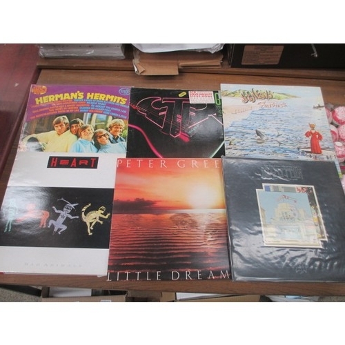 159 - Two boxes of assorted vinyl