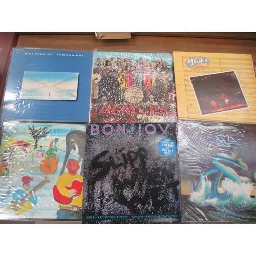 159 - Two boxes of assorted vinyl