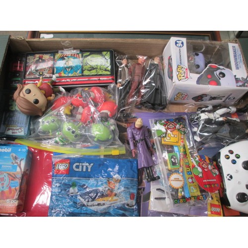 304 - Box of assorted toys