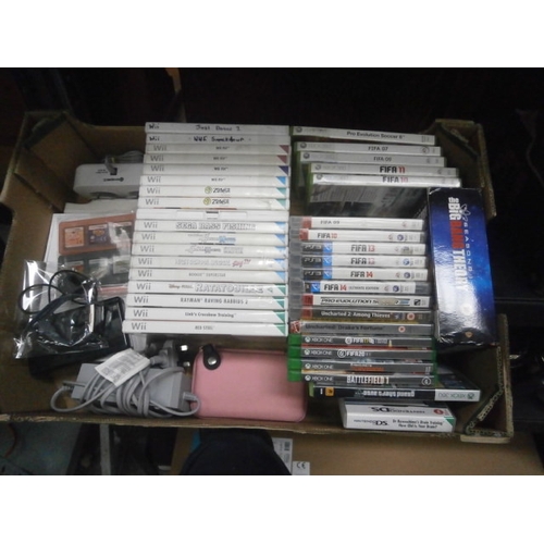 18 - Box inc Nintendo Wii, Nintendo DS, assorted console games, etc