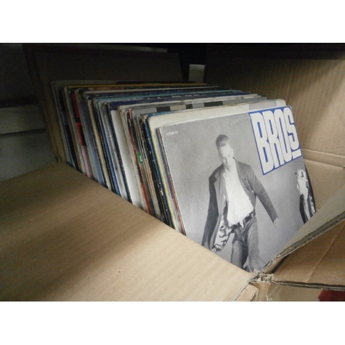 40 - Box of assorted vinyl