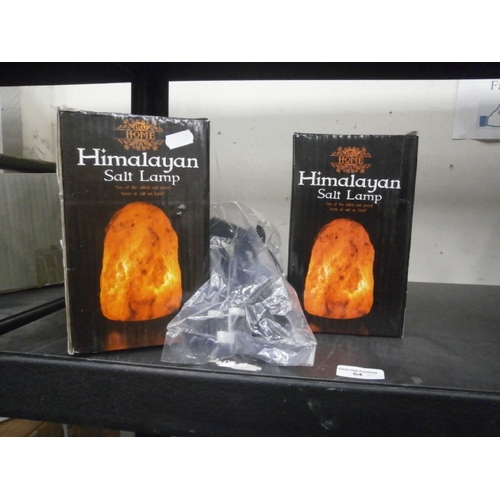 64 - Two new salt lamps