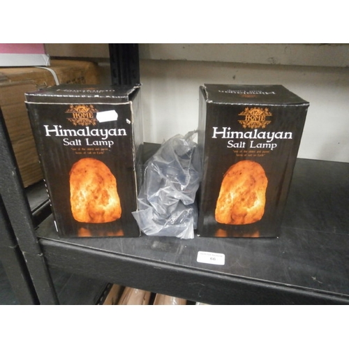 66 - Two new salt lamps