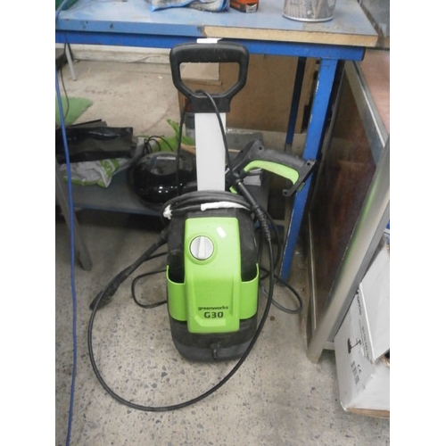 171 - Green Works pressure washer