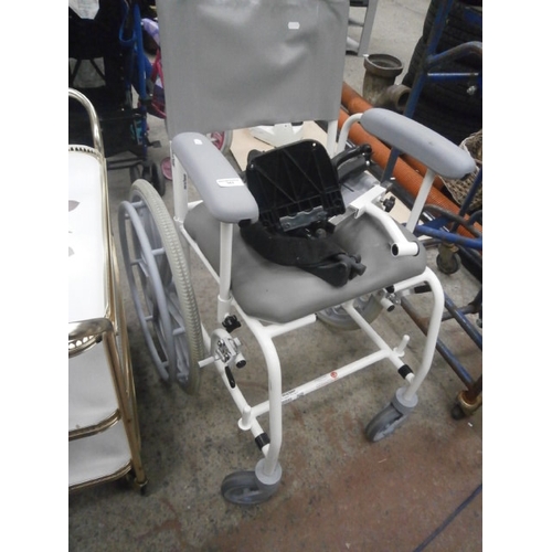 183 - Commode wheelchair