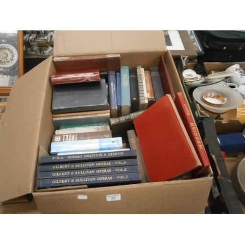 223 - Box of vintage books