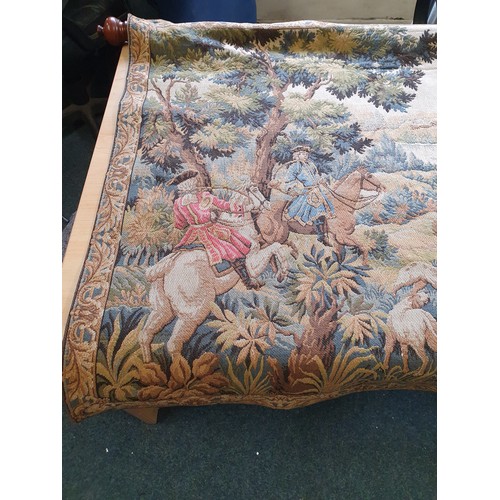 170 - Halluin tapestry point of Loiselles the pack 95x140cm made in France