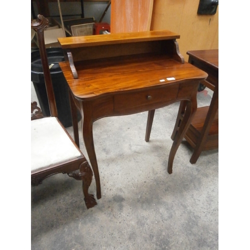 685 - An ANCIENT MARINER hardwood table stand with drawer