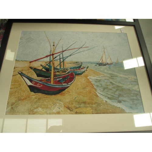 104 - Quantity of gilt framed prints