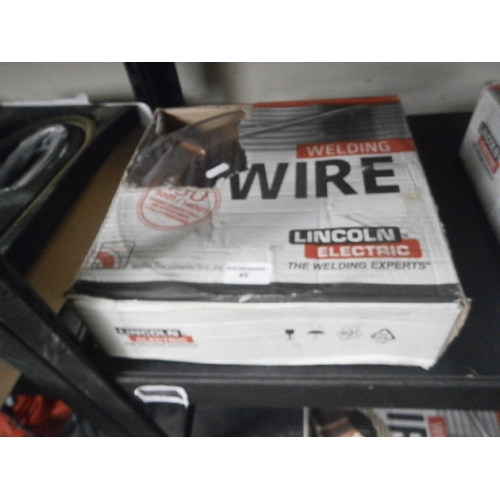 45 - Lincoln Electrics welding wire