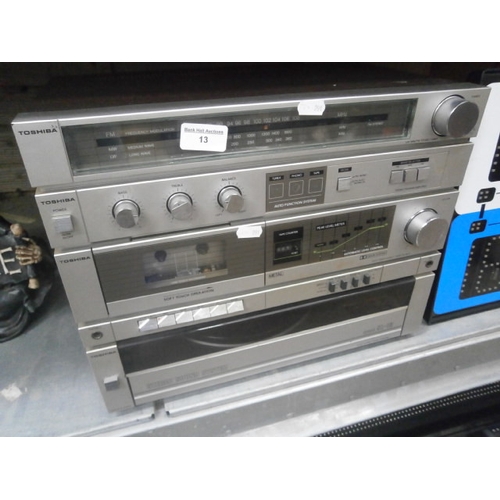 13 - Toshiba stereo sound system