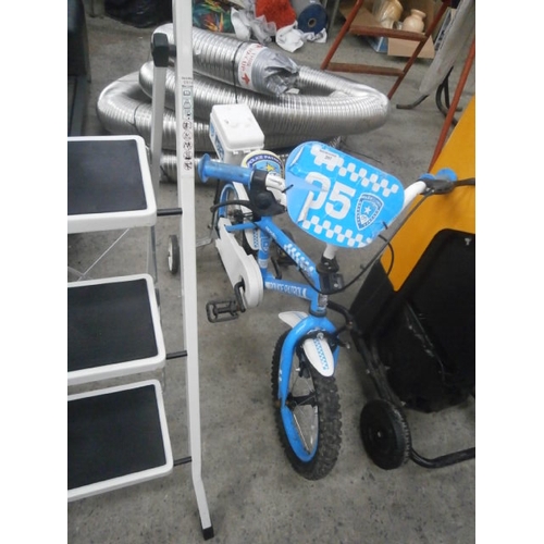 207 - Kids Police bike