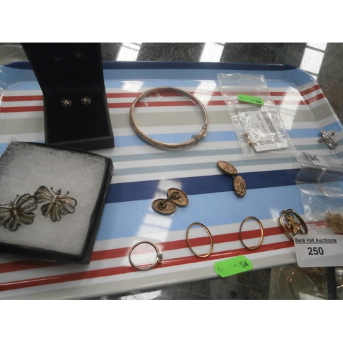 250 - Small collection of jewellery