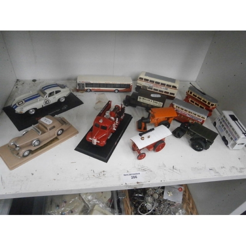 286 - Collection of diecast models