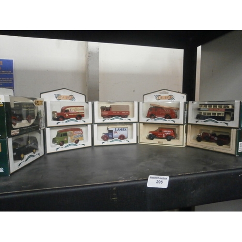 296 - Ten boxed Days Gone Diecast models