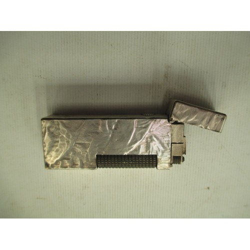 239 - Lot inc Dunhill silver hallmarked cigarette holder, Dunhill silver plated lighter and Favourbrook ha... 