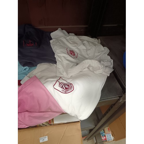 22 - Quantity of assorted Burnley F.C. T-shirts and jackets size L & M