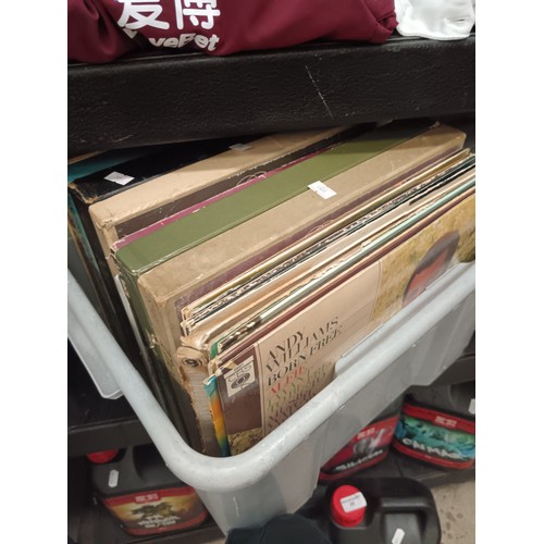 23 - Box of vinyl records